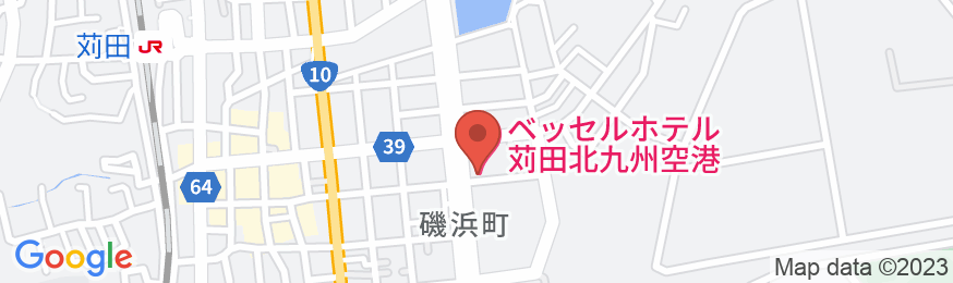 ベッセルホテル苅田北九州空港の地図