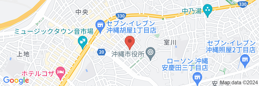 赤坂ホテルの地図