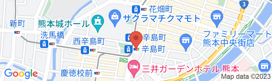 熊本東急REIホテルの地図