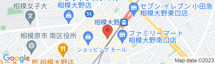 小田急ホテルセンチュリー相模大野の地図