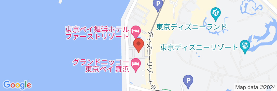 東京ベイ舞浜ホテルの地図