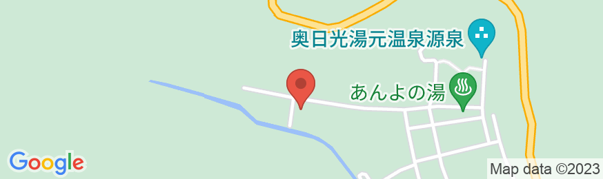 奥日光湯元温泉 ゆの森の地図
