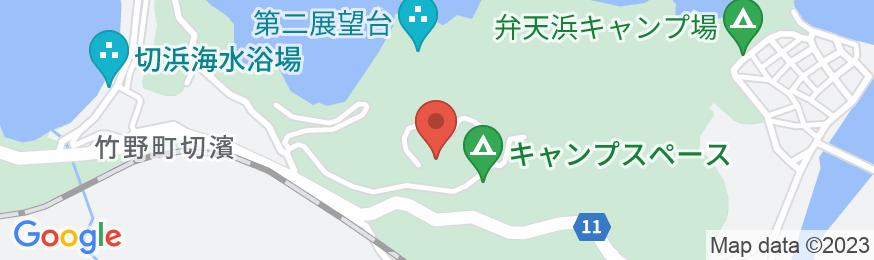 休暇村 竹野海岸の地図