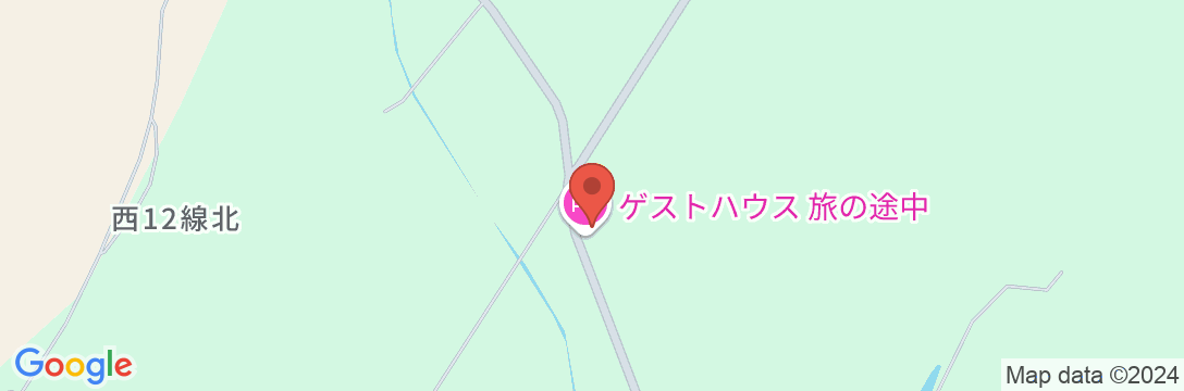 小さな宿 旅の途中の地図