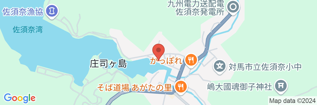 はら旅館 <対馬>の地図