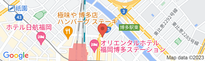 東洋ホテル<福岡>の地図
