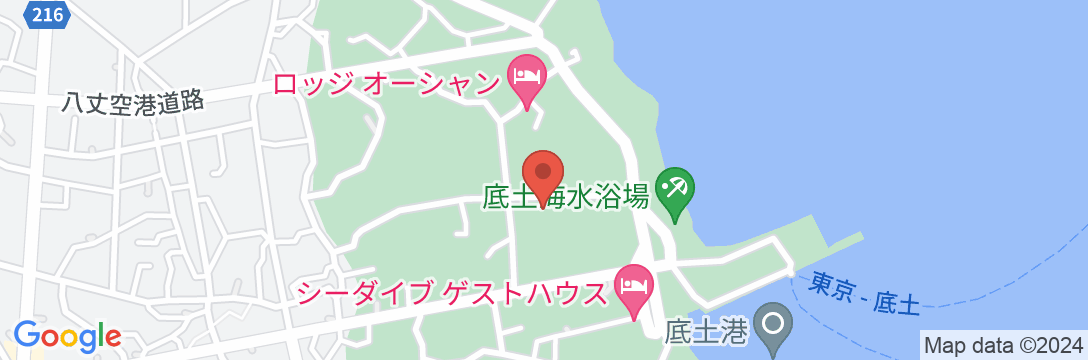 民宿 朝日荘 <八丈島>の地図