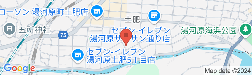 御宿うおきの地図