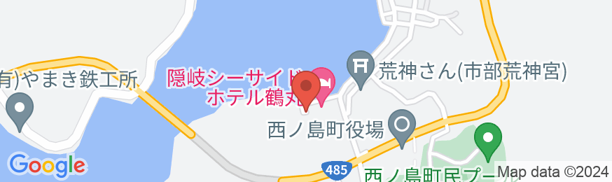 隠岐シーサイドホテル鶴丸 <隠岐諸島>の地図