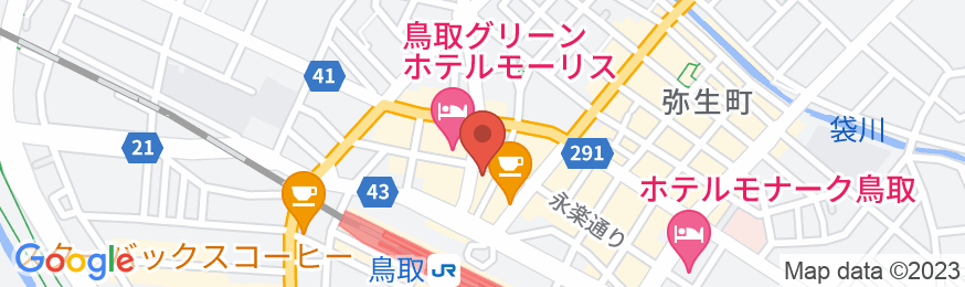 ホテルRESH 鳥取駅前の地図