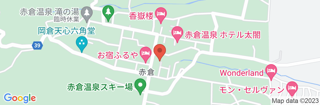 古久家旅館<新潟県>の地図