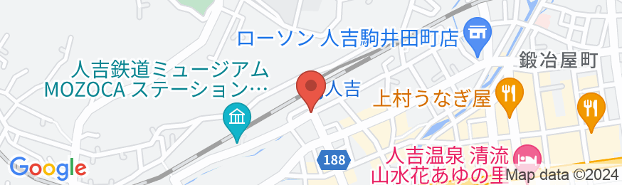 ステーションビジネスホテル 天守閣の地図