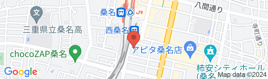 ステーションホテル 桑名の地図