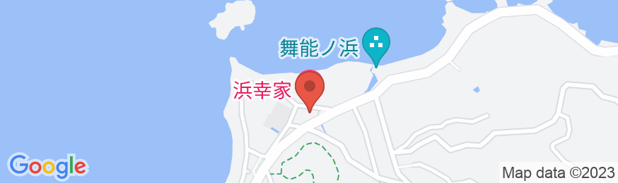 浜幸家の地図
