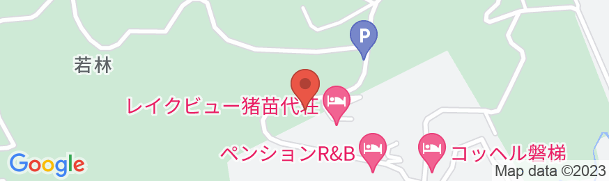 ペンションKOGETSUの地図