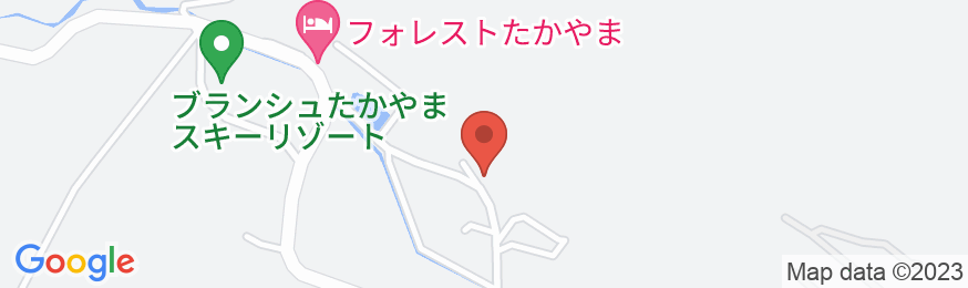 民宿 鷹山荘の地図