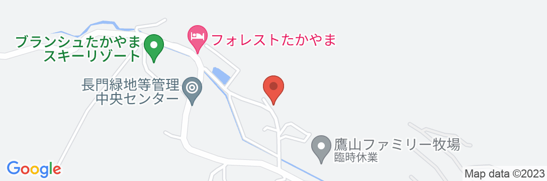 民宿 鷹山荘の地図