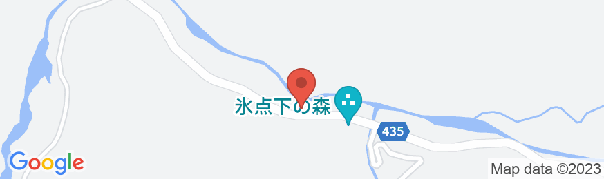 秋神温泉旅館の地図