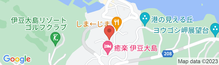 民宿 稲本 <大島>の地図