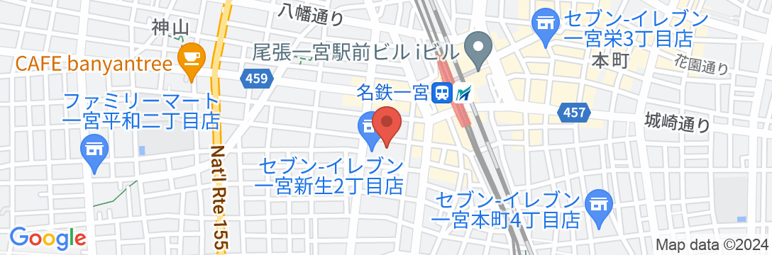 シルクホテル<愛知県>の地図