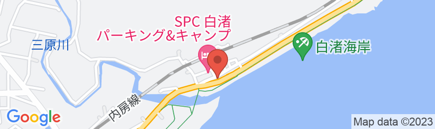 サーフステイ白渚の地図
