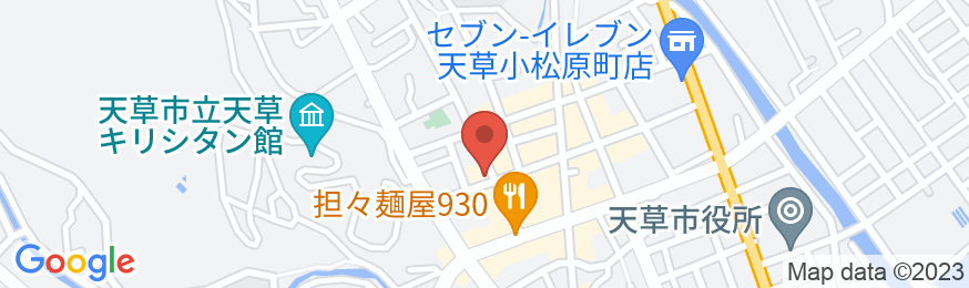 松屋旅館<熊本県>の地図