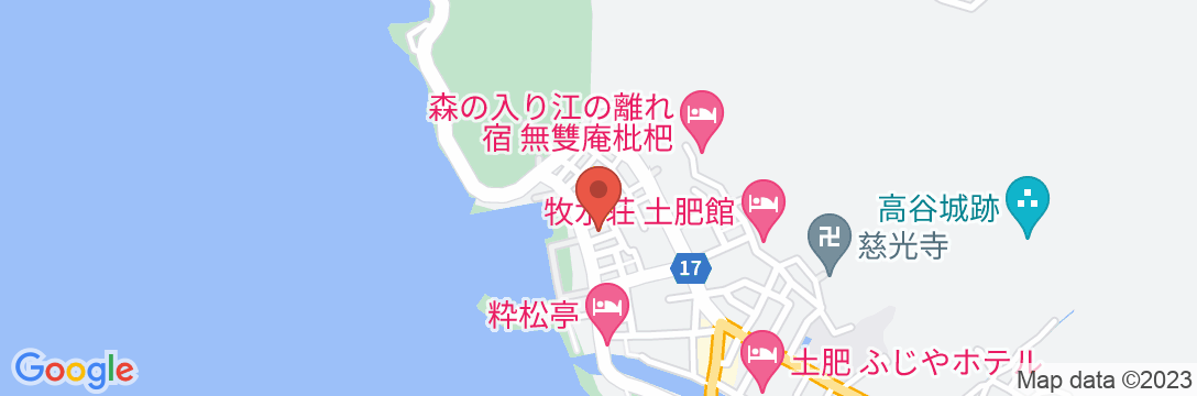 西伊豆土肥温泉 民宿野田宗の地図