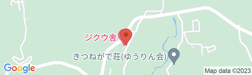 阿蘇山麓の宿 ジクウ舎の地図
