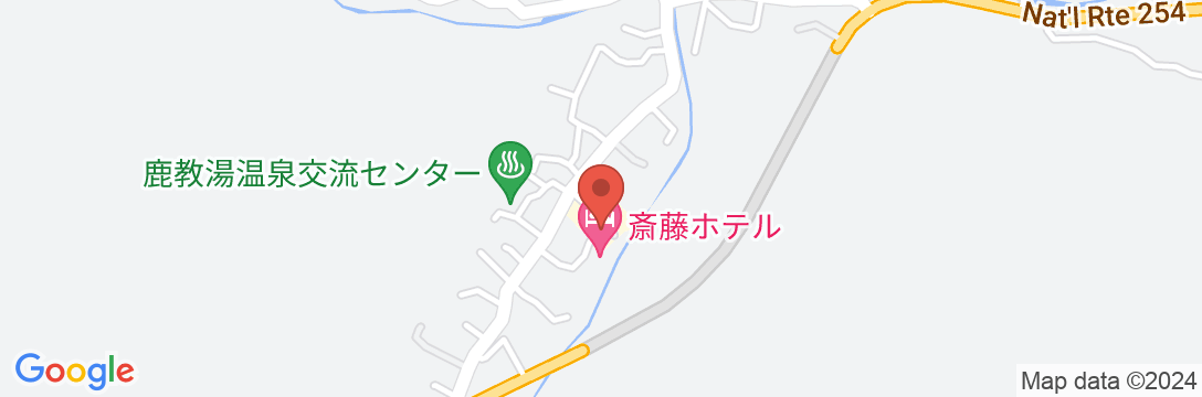 信州鹿教湯温泉 中村旅館の地図