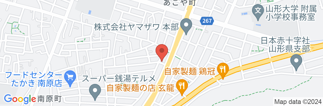 ビジネスホテル松見の地図
