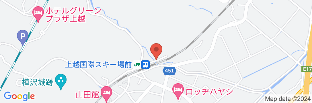 ロッヂMUU(ムー)の地図