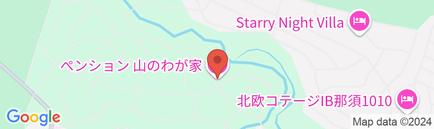 ペンション 山のわが家の地図