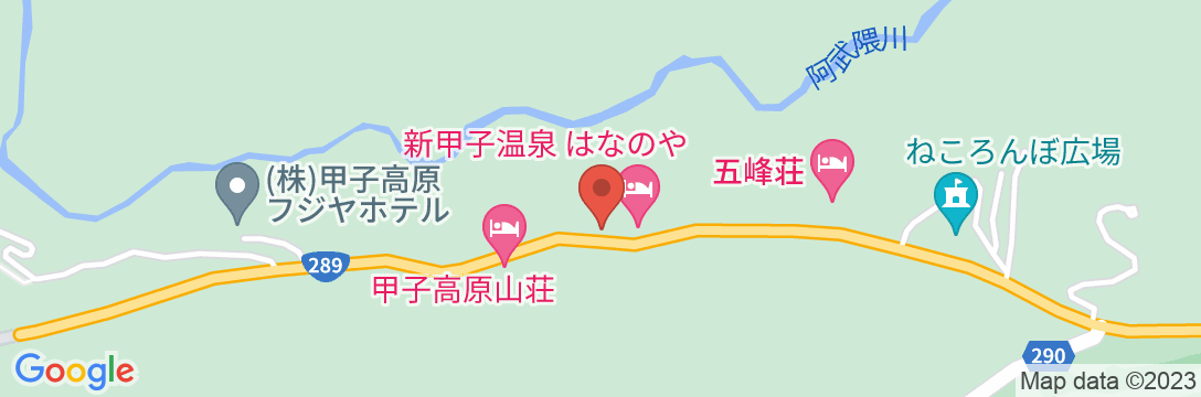 元湯大露天風呂 みやま荘の地図