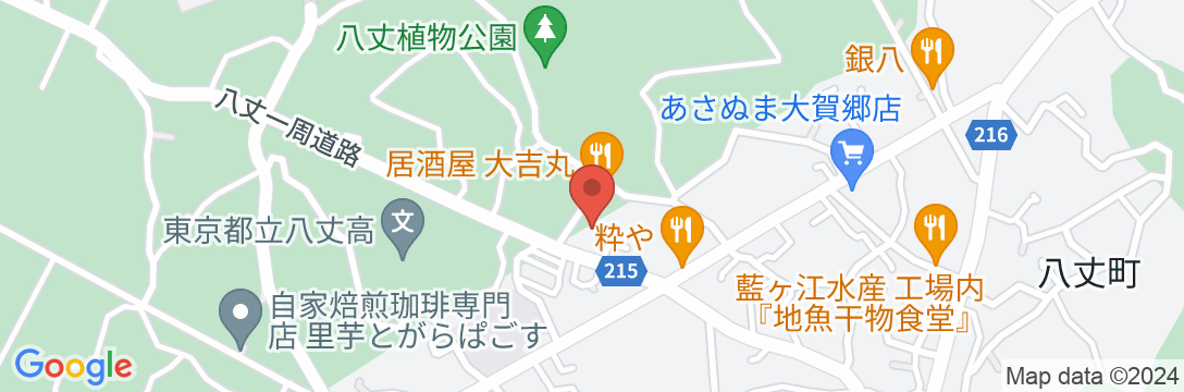 ペンション 大吉丸 <八丈島>の地図