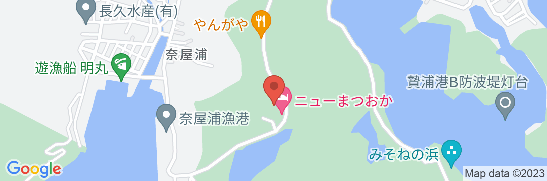 ニューまつおかの地図