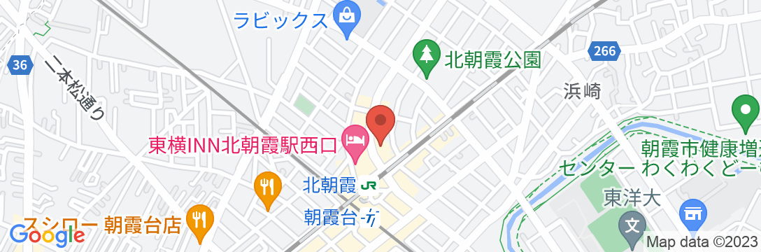 スマイルホテル北朝霞の地図