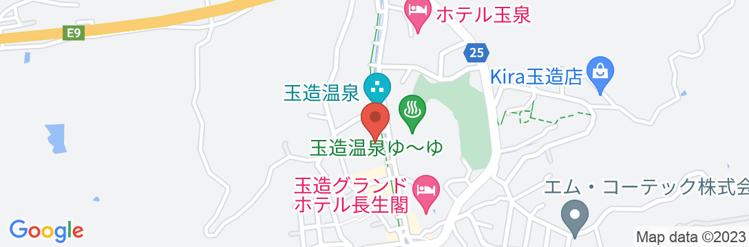 玉造温泉 松乃湯の地図