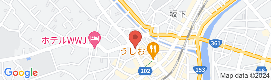 ホテル青木<長野県>の地図