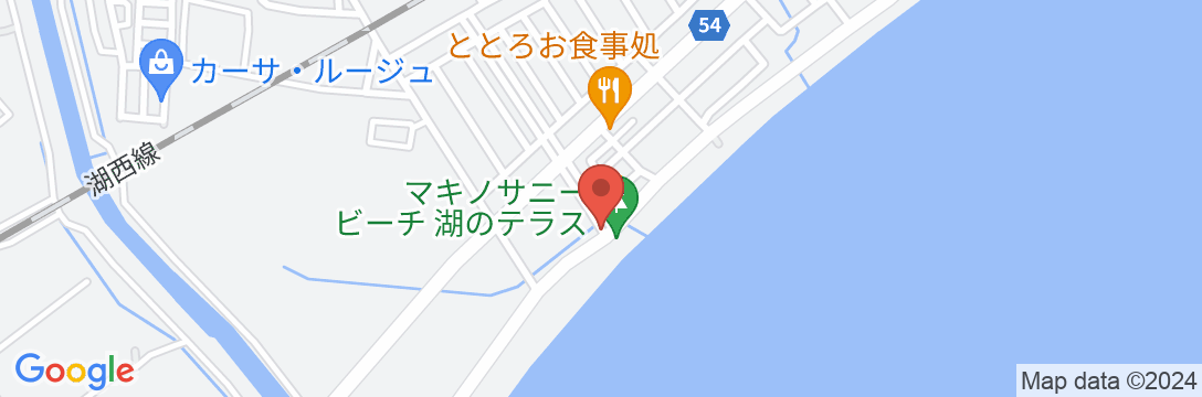 WASUKI BASE びわ湖 GUEST HOUSE(旧:ヴィラ山水)の地図