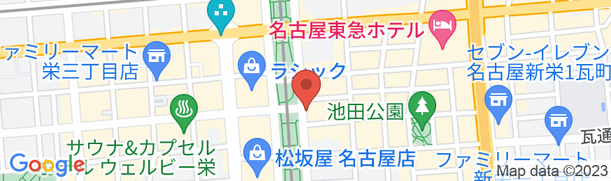 the b 名古屋(ザビー なごや)の地図