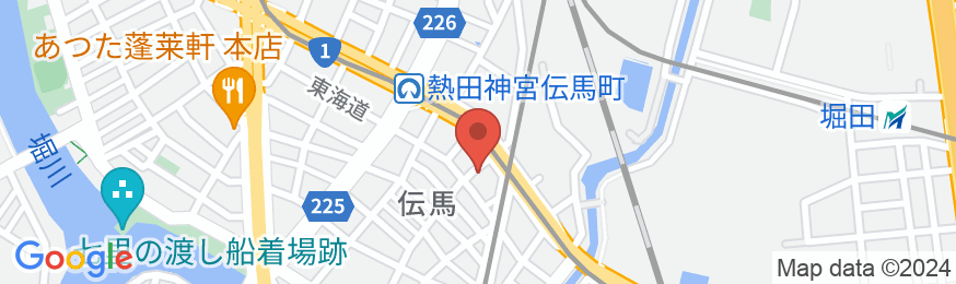 エクセルイン名古屋熱田の地図