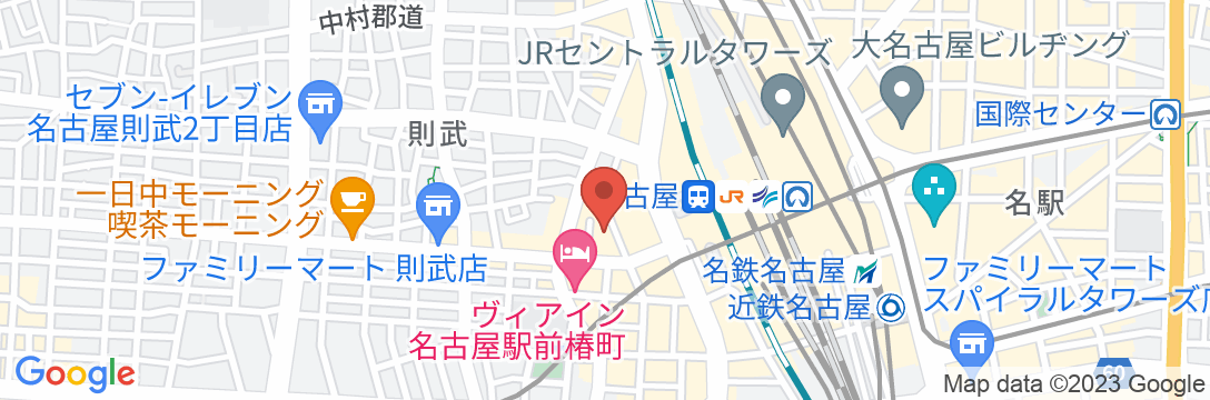 名古屋サミットホテルの地図
