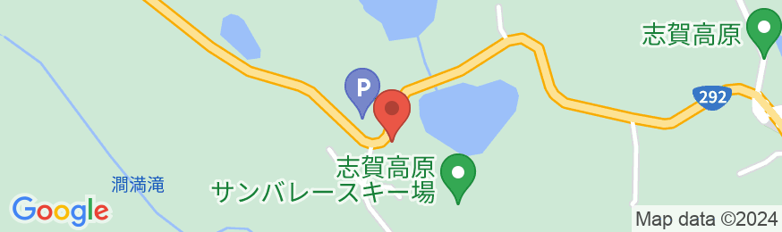 幕岩温泉 ビワ池ホテルの地図
