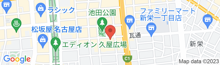 ホテルセントメイン名古屋の地図