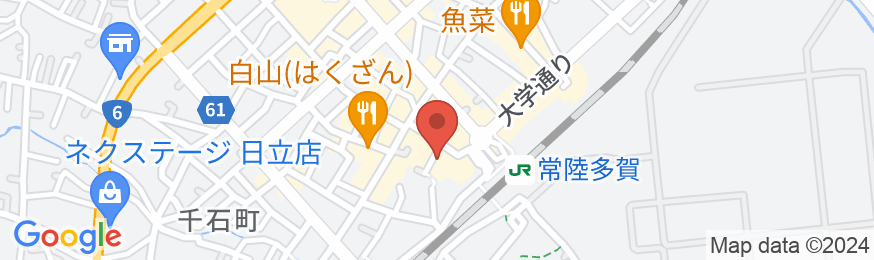 多賀ビジネスホテル 舞凛館の地図