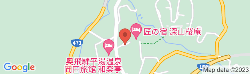 匠の宿 深山桜庵(共立リゾート)の地図