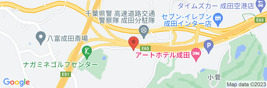 成田ゲートウェイホテルの地図