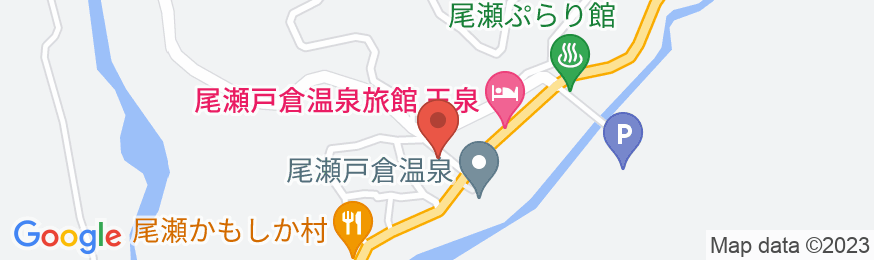 尾瀬戸倉温泉 平人(ひらんど)旅館の地図