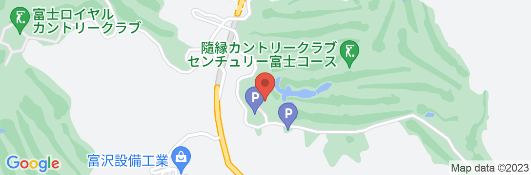 隨縁カントリークラブ センチュリー富士コースの地図