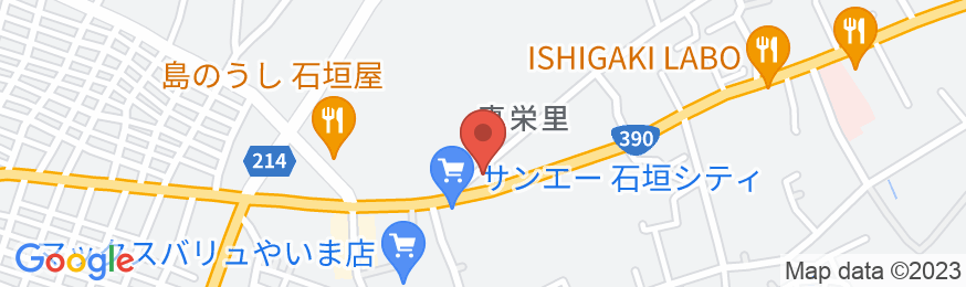 プチホテル アートボックス <石垣島>の地図